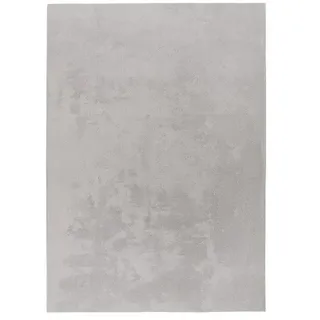 Kayoom Kurzflorteppich Earthquake 225  (Silber, 140 x 80 cm, 100 % Polyester)