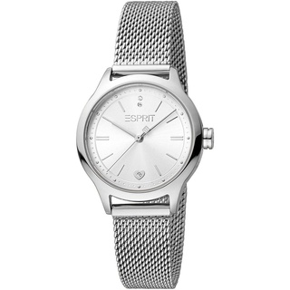 Esprit Uhr ES1L330M0035 Damen Armbanduhr Silber