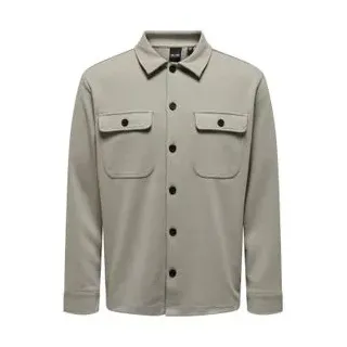 Only & Sons Langarmhemd Vintage Khaki Melange XXL
