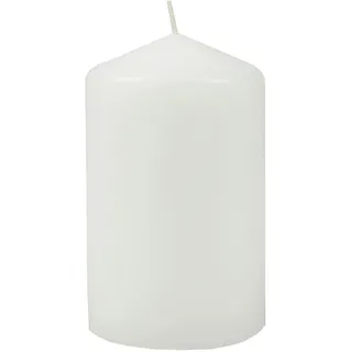 HS Candle Stumpenkerzen Ø6cm x 10cm - Weiß