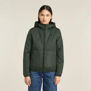 G-Star Utility Quilted Überhemd - Asfalt - M