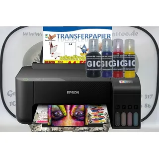 Sublimationsdrucker Paket Start043 - DIN A4 - Komplettpaket m. ICC