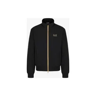 Sudadera EA7 Core Identity Gold Full Zip schwarz gold - XXL