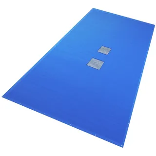 VOUNOT Poolabdeckung blau 5X10 m