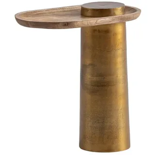 Wohnling WL7.215 Beistelltisch Massivholz / Metall 50x26x52 cm