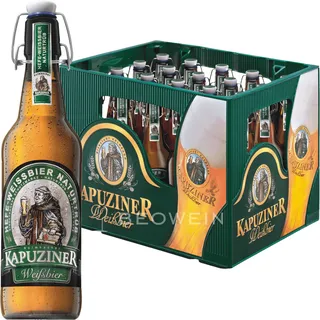 Kapuziner Hefe-Weissbier Naturtrüb 18x0,5 l