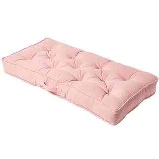 Homescapes Sitzkissen 100 x 48 cm Rosa