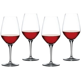 SPIEGELAU Weinglas Spiegelau Authentis Rotwein (4er Set), Glas weiß