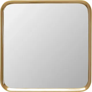 Kare Wandspiegel Vincenza 63 x 63 cm Gold