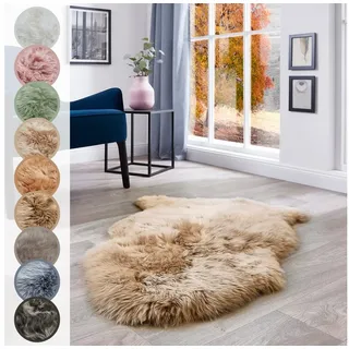 LUXOR LIVING Namika Fellteppich 60 x 85 cm Taupe