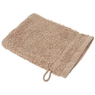 De Witte Lietaer Collection H 6 Stück Waschlappen, Baumwolle beige Taupe 15 x 21 cm