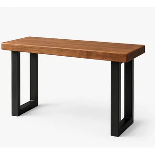 TRL Handmade Furniture Frühstücksbar, Braun, Holz, Echtholz,Eiche, Vintage, Baum/Pflanze/Natur, Holz Optik, Rechteckig,Rechteckig, U-Form, 60x100x240 cm, Esszimmer, Barmöbel, Barschränke & Theken