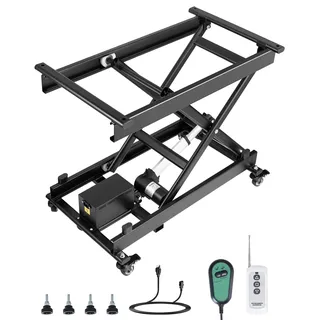 Vevor Hebebühne Stahl 76x44 cm schwarz 200 bis 710 mm höhenverstellbar