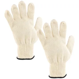 Rosenstein & Söhne 2er-Pack Hitzebeständige Grillhandschuhe in Universalgröße, bis 250 °C