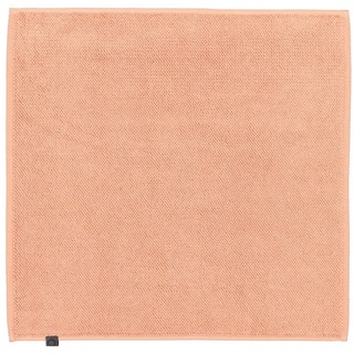 Badematte Loop 1007 Cawö Home, 100% Baumwolle, handgewebt orange 60.00 cm x 60.00 cm
