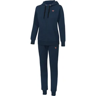 erima Damen Trainingsanzug Hooded Sweat Suit 250255 46 - New Navy - 46