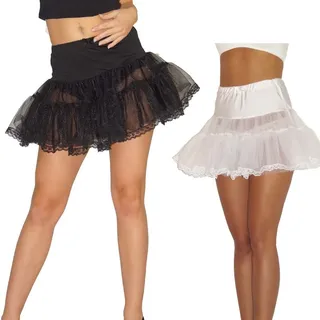 MAYLYNN 13708 - Petticoat Unterrock Tütü Tüllrock, Circa Größe 36-38, schwarz