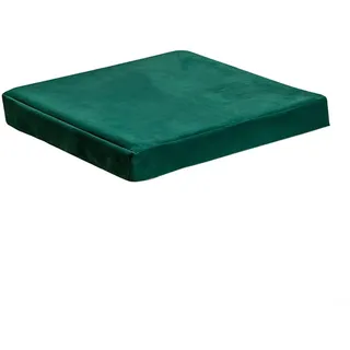 Entgoinggo Kartentischdecke, Filz-Tischdecke für Kartenspiele, Poker, Mahjong, quadratische Gaming-Matte, Tischdecke, Schutz, 86 x 86 cm, 91,4 x 91,4 cm, Dunkelgrün