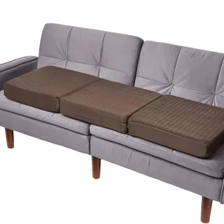 Homescapes Sitzkissen 150 x 50 cm Braun