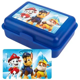 UNITED LABELS Paw Patrol Brotdose - Paw Boy - Lunchbox Butterbrotdose mit Trennwand Blau