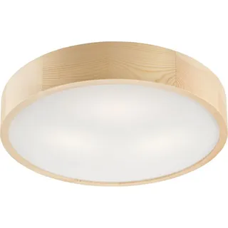 Lamkur NATURAL 3 Leuchtmittel rund Kiefernholz - Beige