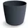 Milly Round Ø 10 x 5 Schwarz