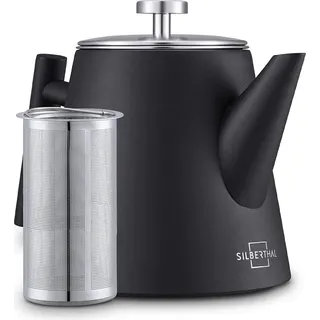 SILBERTHAL Teekanne Schwarz 1 l