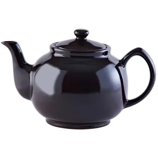 Price & Kensington Englische Teekanne für 10 Tassen, aus hochwertigem Steingut, Teekännchen mit Glanzglasur, rockingham braun, mikrowellen- und spülmaschinenfest, Vintage Teebereiter