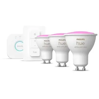 Philips Hue White & Color Ambiance GU10 400lm 4,2 W 3 St.