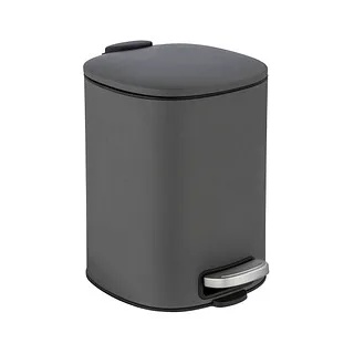 WENKO Alassio Kosmetikeimer 5,0 l grau