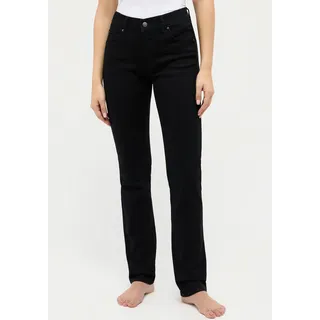 Angels Cici Jeans mit geradem Bein in Schwarz-D42 / L28