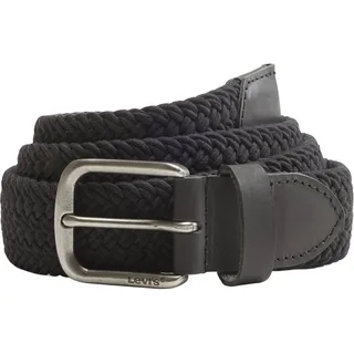 Levi's Herrengürtel Baumwollmischung schwarz 95
