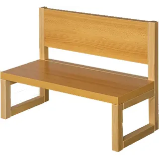 Sitzbank mit Rückenlehne