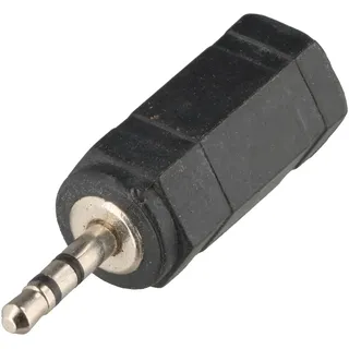 goobay Audioadapter 2,5mm-Stecker stereo / 3,5mm-Kupplung stereo (11897)