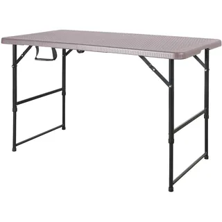 Floordirekt Saga Klapptisch 120 x 60 x 75 cm Braun