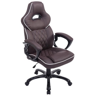 CLP Gaming Chair BIG XXX Kunstleder, höhenverstellbar und drehbar braun