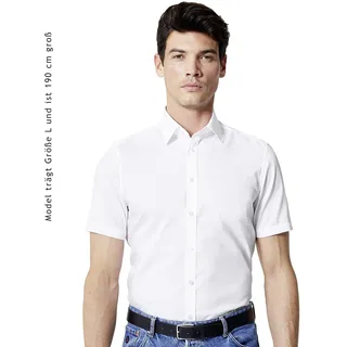 Venti "VENTI Businesshemd Kurzarm uni", Herren, Gr. 45