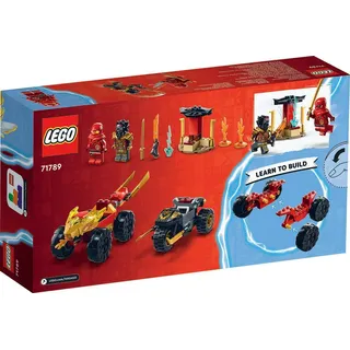 LEGO® 71789 - Verfolgungsjagd mit Kais Flitzer und Ras\' Motorrad - NINJAGO