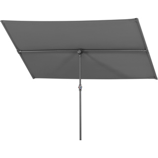 Schneider Schirme Balkonschirm »Avellino«, LxB: 130x180 cm, 180x130 cm, flexibler Allrounder unter den Sonnenschirmen grau