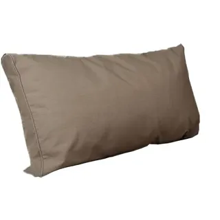 Nordje Palettenkissen Outdoor Exclusive Lehnenkissen Deko Kissen Taupe 73x40 cm