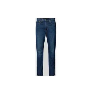 Slim Fit Jeans mit Label-Detail Modell '515', Dunkelblau, 33/32