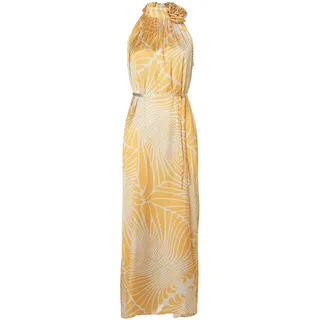 Ana Alcazar Kleid Zea gelb / weiß 44