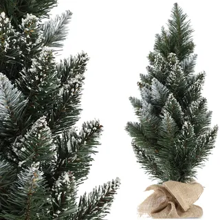 Kadax Kleiner künstlicher Weihnachtsbaum Braun 60 cm