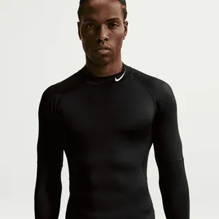 Nike Pro Dri-FIT Fitness-Longsleeve Herren Black/White L