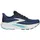 Damen Slim Navy/Green/Turquoise 39