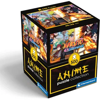 Clementoni Puzzle Anime Cube Naruto Teilen (500 Teile)