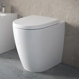 Ideal Standard i.life O Standtiefspül-WC mit WC-Sitz Weiß