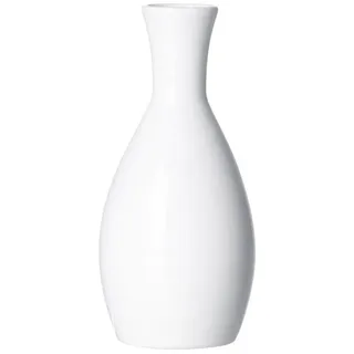 Ritzenhoff & Breker Tischvase Vase Anna aus Porzellan weiss 17 cm hoch für Tischdekoration (1 St), Schmaler Hals weiß