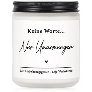 Craftique Trauerkerze Trauergeschenk, Trauerkerzen mit Spruch | Trauer Geschenk, Trost Geschenke, Aufmunterung Geschenke, Lieblingsmensch Geschenk, Gute Besserung für Frauen Männer