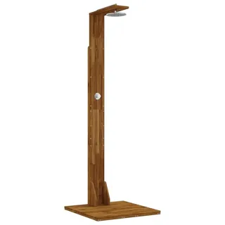 vidaXL Gartendusche Braun 219 cm
